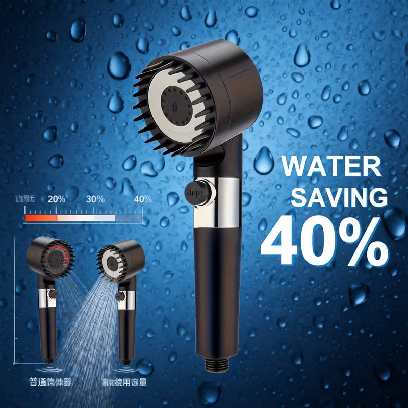 The New Value Set of Six Shower Heads from Sunset Town Has Been Upgraded to Enhance Your Bathing Experience with Massage And Pressure Boost, Making It a Perfect Gift for Family Or Loved Ones