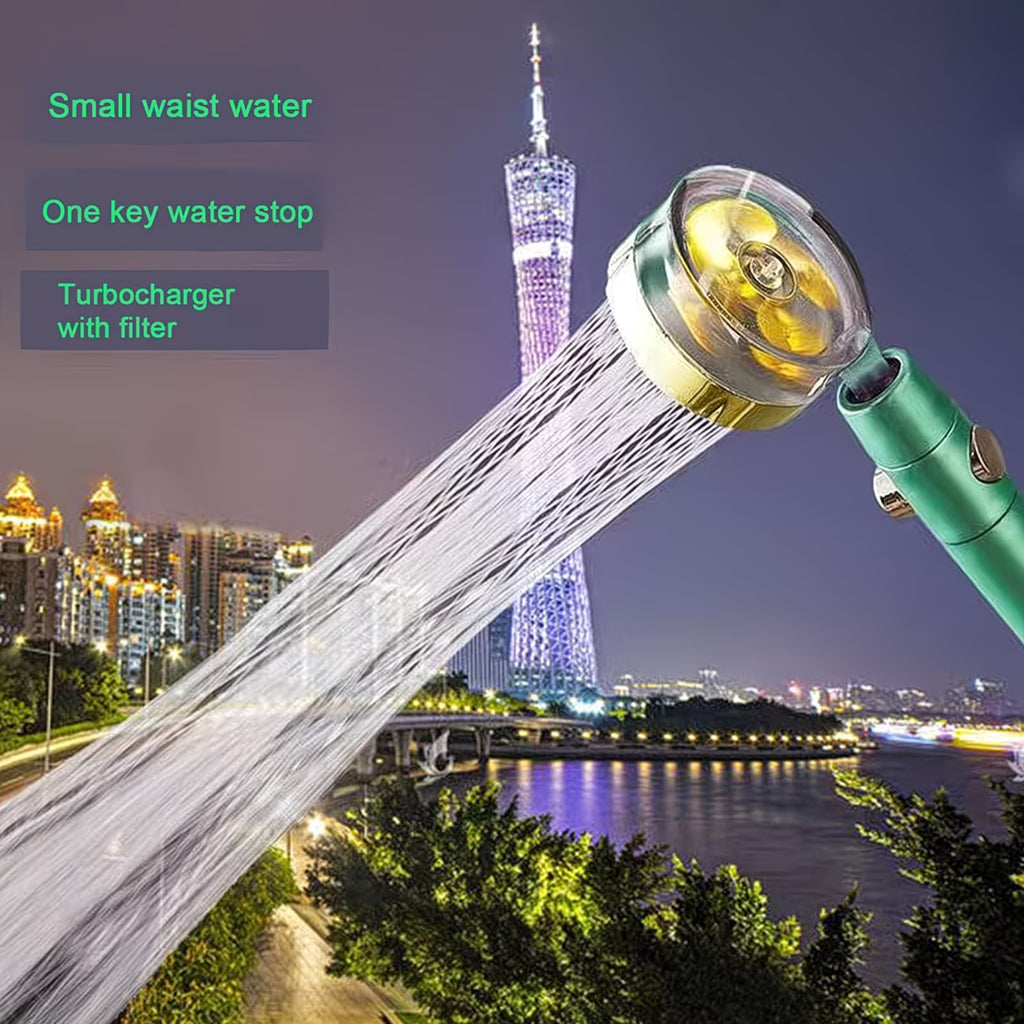 Multi-Functional High-Pressure Shower Head | 6 Modes, One-Click Switch & Water-Saving, Powerful Rain Shower, Large-Sized with Handheld Shower Head, Quick Detachable/Rotating Lock/Cat Feet