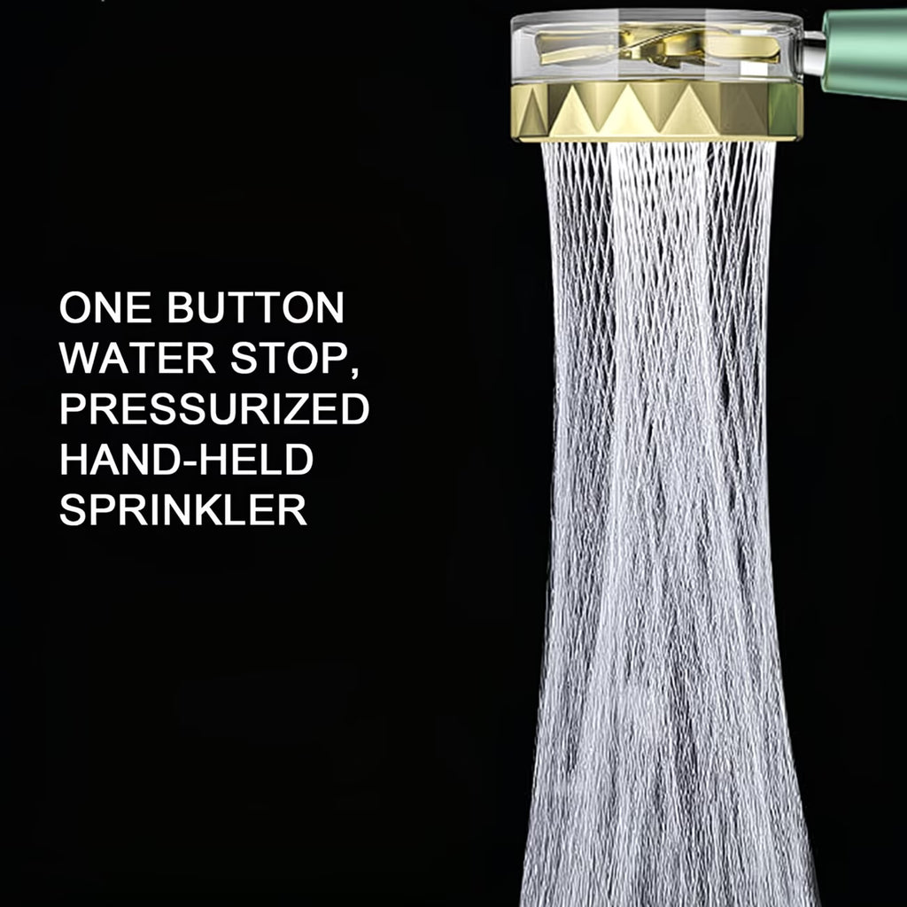 Multi-Functional High-Pressure Shower Head | 6 Modes, One-Click Switch & Water-Saving, Powerful Rain Shower, Large-Sized with Handheld Shower Head, Quick Detachable/Rotating Lock/Cat Feet